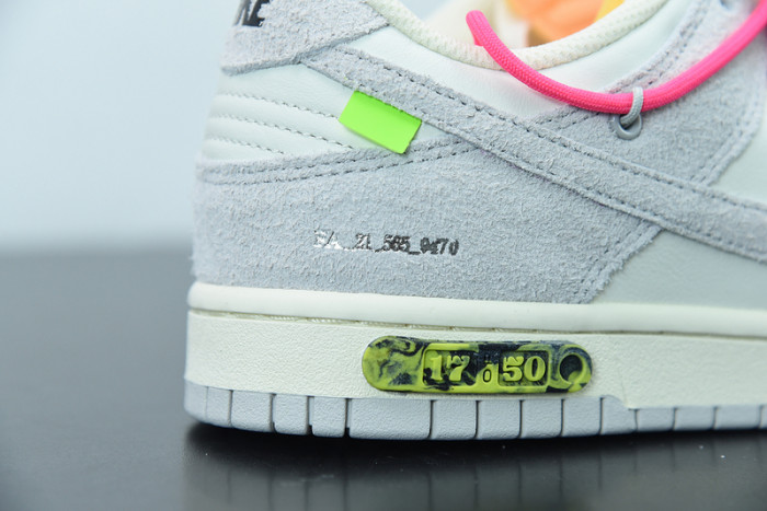 ow x dunk low 