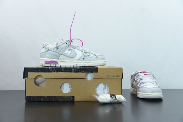 ow x dunk low 