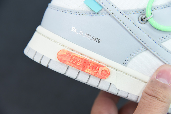 ow x dunk low 